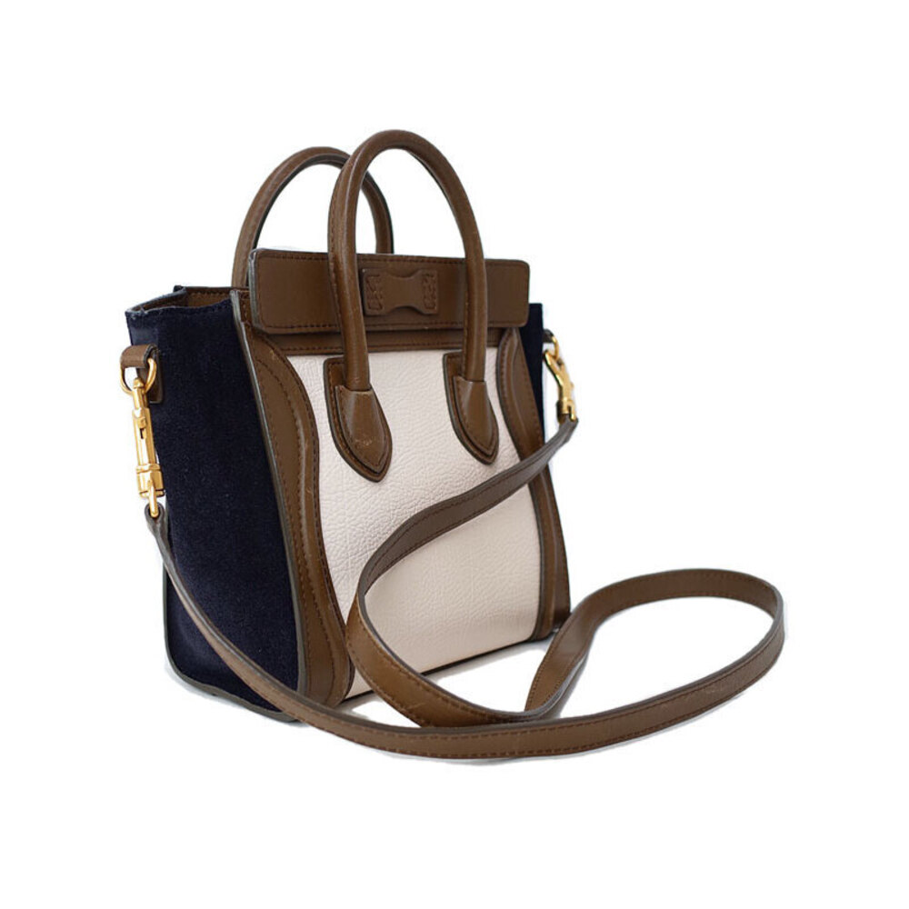 Celine Shopper Logo Bag Luggage